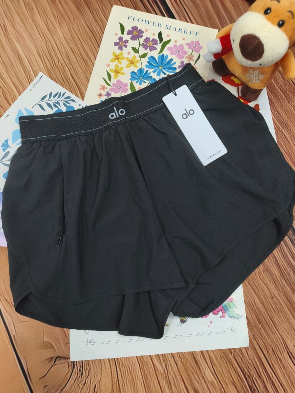Alo Yoga  Match Point Black Shorts - Elevated Athleisure Look💕🏸 - Picture 2 of 7